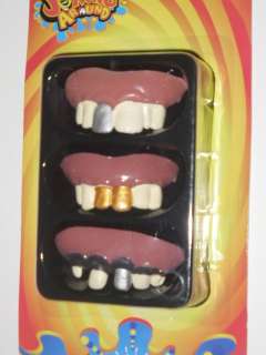   BILLY 3 PACK DIFFERENT STYLES DENTURES SEE ALL OF MY LISTINGS  