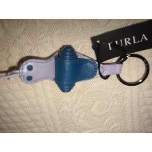  Furla Leather Snail Keychain 