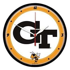  Georgia Tech Yellow Jackets NCAA Round Wall Clock by 