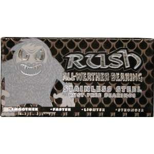  Rush All Weather Bearings Stainless Steel Skateboarding 