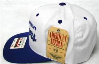 Los Angeles LA Dodgers Script Snapback Cap Hat OLD SCHOOL Lasorda Orel 