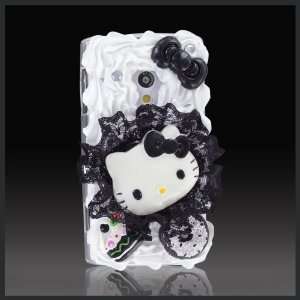 Treats by CellXpressionsTM Hello Kitty Black Lace Bling Ice Cream cake 