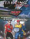 2003 daytona 500 nascar starting line up poster w dale