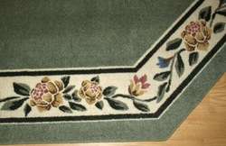 NEW Area Rug ROMANY VINE IVY Sage 6 Octagon $230  