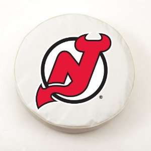    New Jersey Devils NHL White Spare Tire Cover