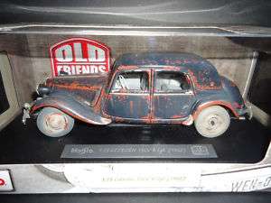 Maisto Citroen 15CV 1952 Black Old Friends 1/18  