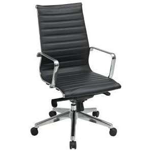com Office Star OSP Furniture  Executive High Back Eco Leather Chair 