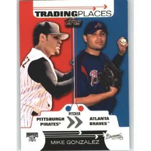  2007 Topps Trading Places #TP23 Mike Gonzalez   Atlanta 