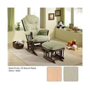 Dutailier Comfort Plus Glider Finish Natural Maple Baby