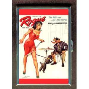  ROGUE PIN UP MENS MAGAZINE ID CIGARETTE CASE WALLET 