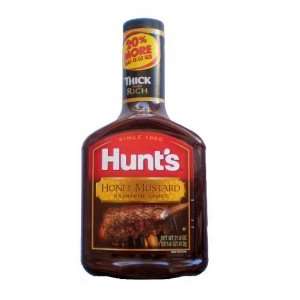Hunts BBQ Sauce Honey Mustard   21.6 oz (4 pack)  Grocery 