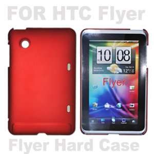  Red Color Hard Case for HTC Flyer