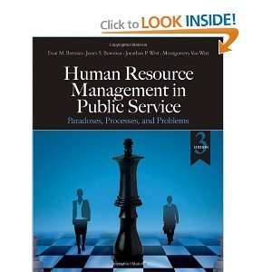 Human Resource Management in Public Service 3rd (Third) Edition byWest 