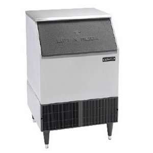  Water Cooled Undercounter Ice Cuber 175 Pounds, Full Size Ice Cubes