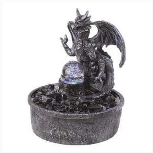   Dragon Table Top Water Fountain Indoor Led Light