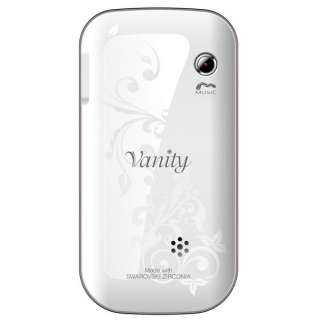 NGM Vanity Qwerty Bianco Cellulare Dual Sim più Custodia No Import 