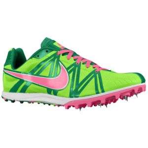   Womens   Track & Field   Shoes   Electric Green/Pine Green/Laser Pink