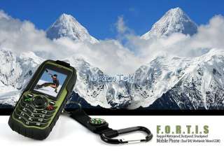   IP67 grade outdoors cell phone dual SIM waterproof, dustproof  
