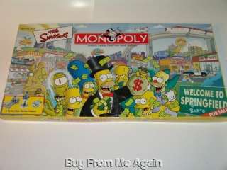 Monopoly The SIMPSONS Collectors Edition Board Game  