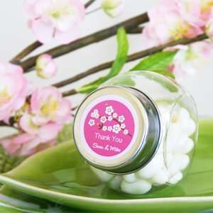 Cherry Blossom Candy Jars   Baby Shower Gifts & Wedding Favors (Set of 