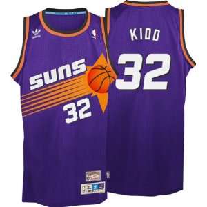 Jason Kidd Jersey adidas Purple Throwback Swingman #32 Phoenix Suns 