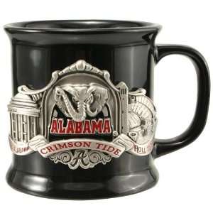  Alabama Crimson Tide Black Ceramic Mug