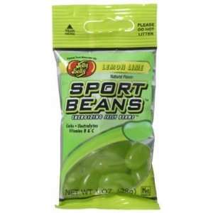 Jelly Belly Sport Beans, Lemon Lime Energizing Jelly Beans, 1 Ounce 