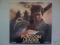 Platoon Leader   1988 Original Movie Soundtrack LP  