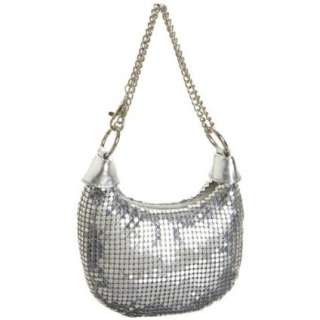 Prezzo Metal Mesh Chain Shoulder Bag   designer shoes, handbags 