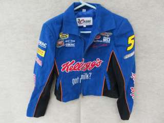 Kelloggs Racing Nascar jacket   Got Milk Tony the  