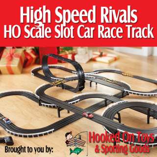 HO Scale High Speed Rivals Electric Slot Car Set  