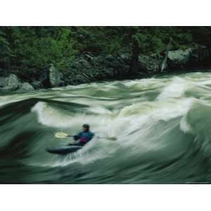  Kayaking on the Lochsa River in the Clearwater National 