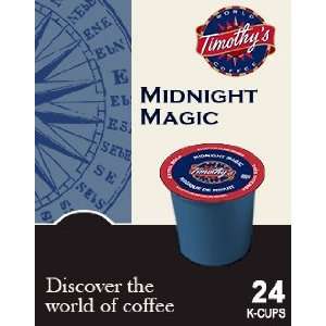 Timothys World Coffee    MIDNIGHT MAGIC & FRENCH ROAST    48 K Cup 