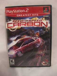 PLAYSTATION 2 PS2 NEED FOR SPEED CARBON GAME cha  