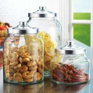  SET OF 3 CLASSIC CANISTER