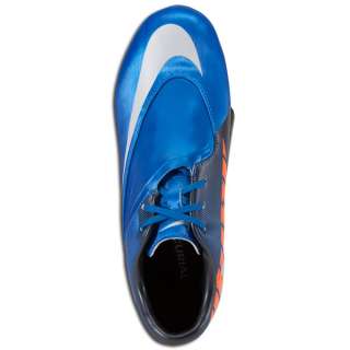 Nike Jr Mercurial Glide II FG Photo Blue/Pro Platinum/Total Orange 