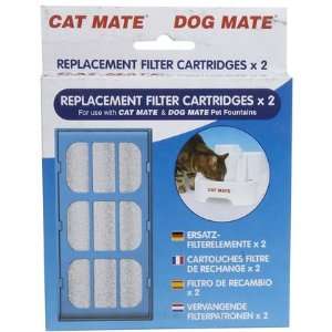  Pet Fountain Replacement Filter Cartridges (Quantity of 4 