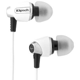 Klipsch IMAGE S4 WH In Ear Enhanced Bass Noise Isolating Headphone 