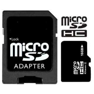 16GB Class 10 MicroSD SD TF Flash Memory Card W/ Reader  