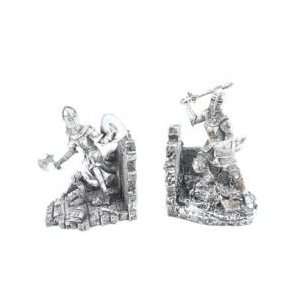  Knight Fighting Bookends