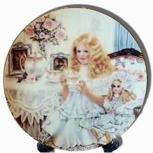 Victoria Collectors Plate from the Heirlooms and Lace Collection by 