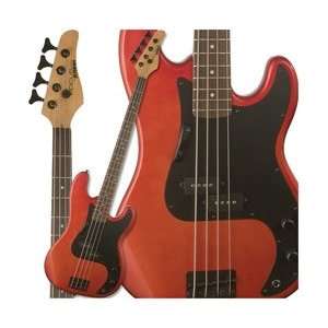  Kramer Focus 420S Bass, Candy Apple Red Musical 