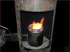waste oil burner stove construction article plans burns veg oil 