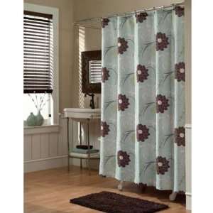    m. Style Sunflower Purple Fabric Shower Curtain