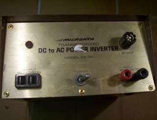 Micranta Power Inverter AC to DC     