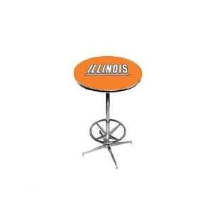   University of Illinois Pub Table Table Color Orange Toys & Games