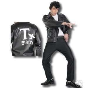  Grease Danny T Bird Deluxe Leather Jacket Halloween 