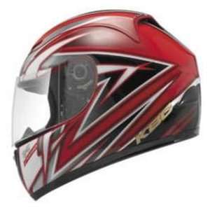    KBC VR 1X RED_BLK 2XL MOTORCYCLE Full Face Helmet Automotive