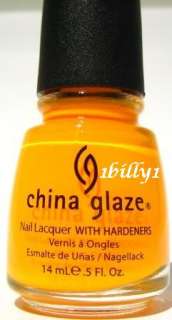 NEW China Glaze Nail Polish ~ Sun Worshiper ~ Poolside  