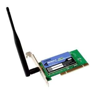 Linksys WMP54GS Wireless G PCI Card with SpeedBooster 